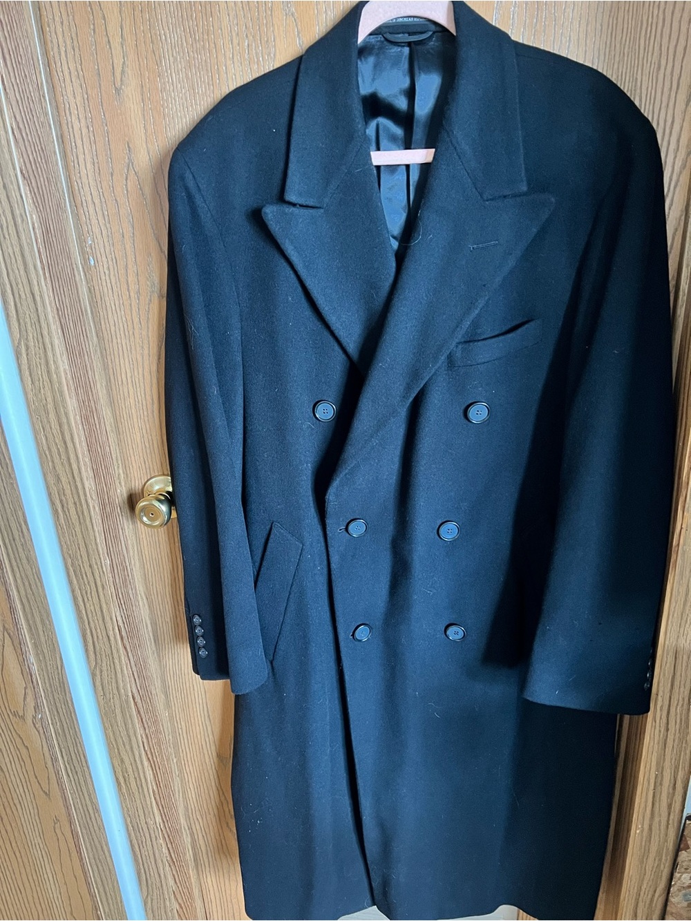 Ralph Lauren wool coat double breasted sz 44R